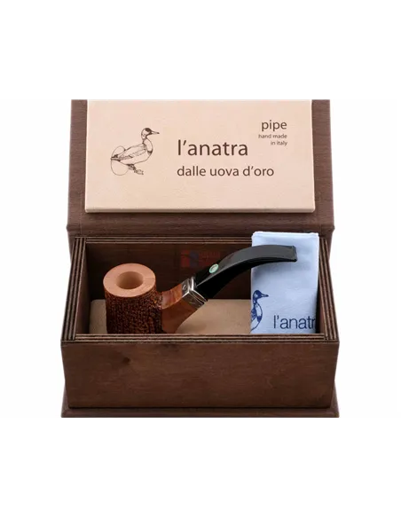 Трубка L'Anatra Poker Rustic, в шкатулке L013-5