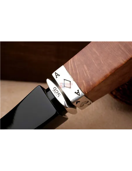 Трубка L'Anatra Poker Rustic, в шкатулке L013-5