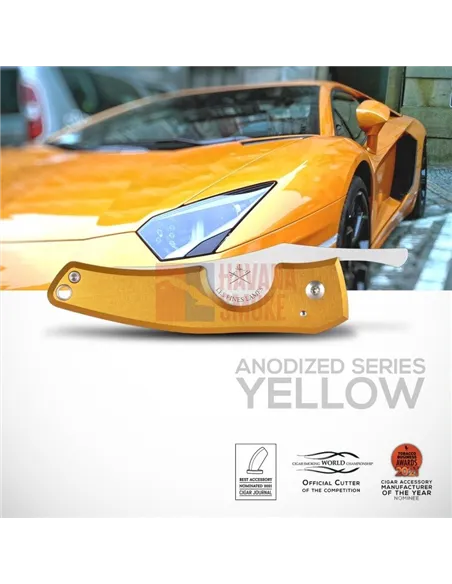 Сигарный нож Le Petit Anodized - Yellow