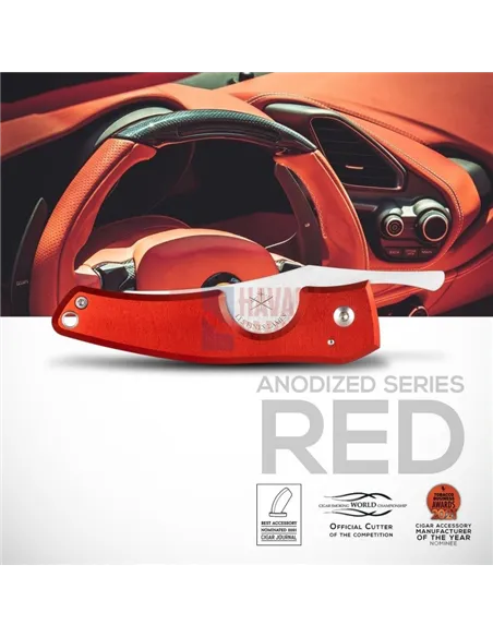 Сигарный нож Le Petit Anodized - Red