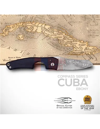 Сигарный нож Le Petit Compass - Cuba Ebony