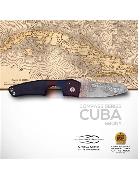 Сигарный нож Le Petit Compass - Cuba Ebony
