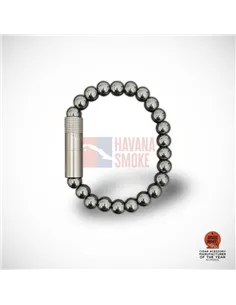 PUNCH BRACELET - Hematite