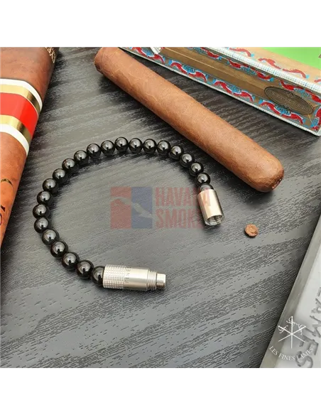 PUNCH BRACELET - Black Onyx 8mm