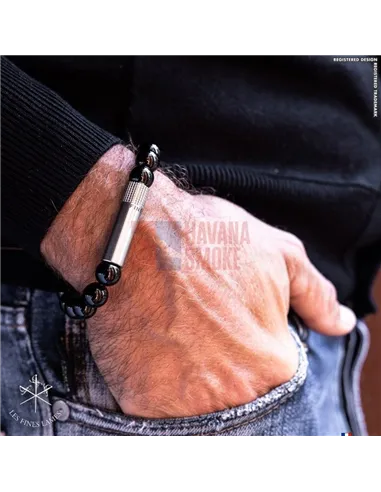 PUNCH BRACELET - Black Onyx 10mm