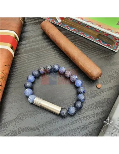 PUNCH BRACELET - Sodalite