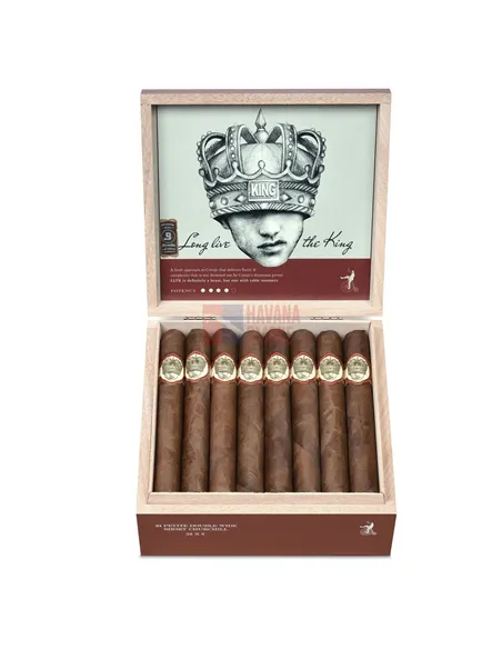 Сигара Caldwell Long Live The King Petite Double Wide Short Churchill Corojo
