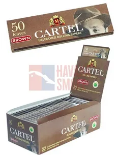 Сигаретная бумага Cartel Brown (блок из 50 пачек)