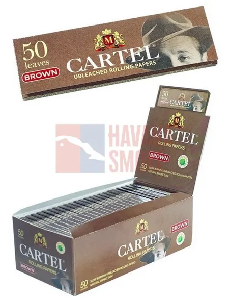 Сигаретная бумага Cartel Brown (блок из 50 пачек)