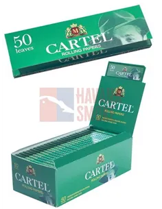 Сигаретная бумага Cartel Green (блок из 50 пачек)