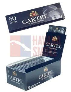 Сигаретная бумага Cartel Black (блок из 50 пачек)
