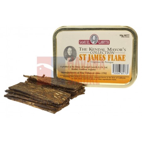 Купить Табак Samuel Gawith St James Flake (50 гр)