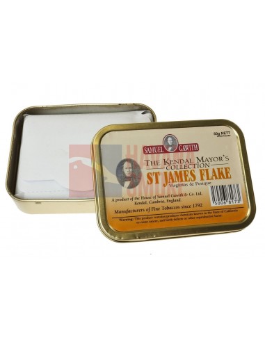 Табак Samuel Gawith St James Flake (50 гр) - купить в интернет-магазине Havana Smoke
