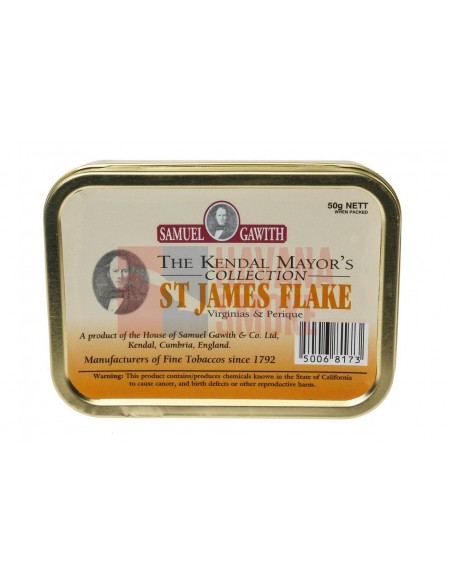 Табак Samuel Gawith St James Flake (50 гр) - купить в интернет-магазине Havana Smoke