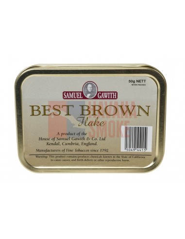 Табак Samuel Gawith Best Brown Flake (50 гр) - купить в интернет-магазине Havana Smoke