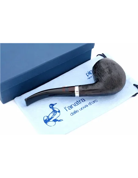 Трубка L'Anatra Pettinata Gigante Silver