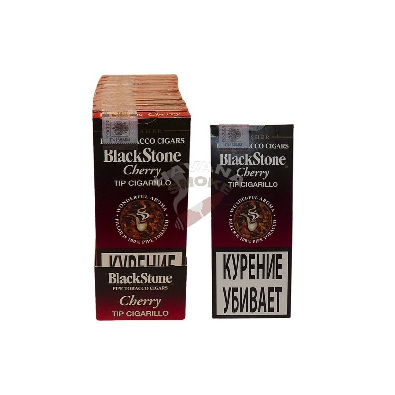 Купить Сигариллы Black Stone Tip Cigarillos Cherry