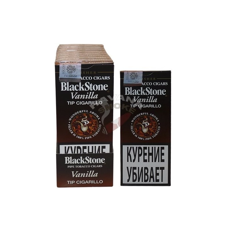 Купить Сигариллы BlackStone Vanilla Tip Cigarillo