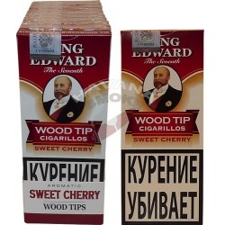 Купить Сигариллы King Edward Sweet Cherry Wood Tip Cigarillos