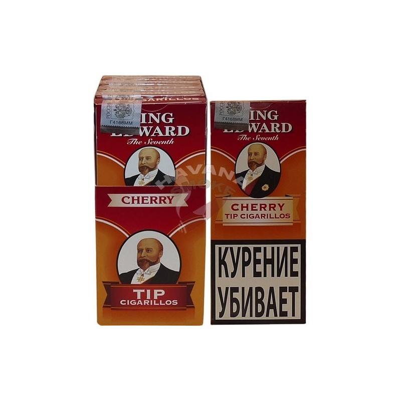 Купить Сигариллы King Edward Cherry Tip Cigarillos