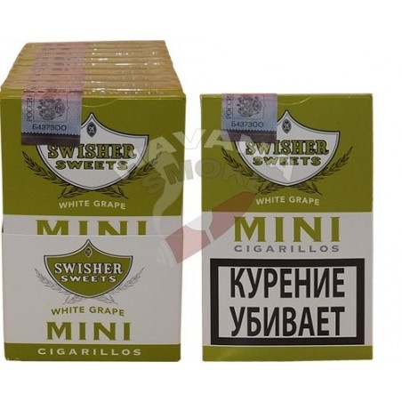 Купить Сигариллы Swisher Sweets White Grape Mini Cigarillos