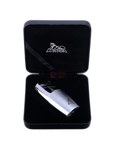 Зажигалка Lubinski "Агридженто", пьезо, серебристая