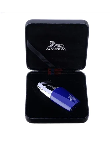 Зажигалка Lubinski "Агридженто", пьезо, синяя