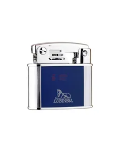 Зажигалка Lubinski "Бассано", кремневая, синяя