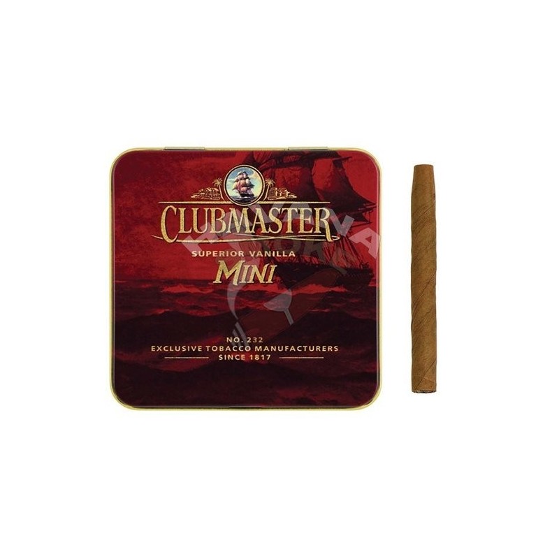 Купить Сигариллы Clubmaster Mini Vanilla