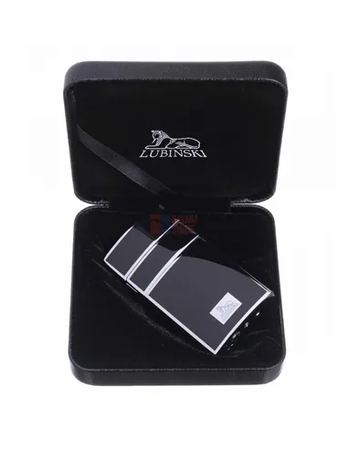 Зажигалка Lubinski "Мантуя" турбо, черная