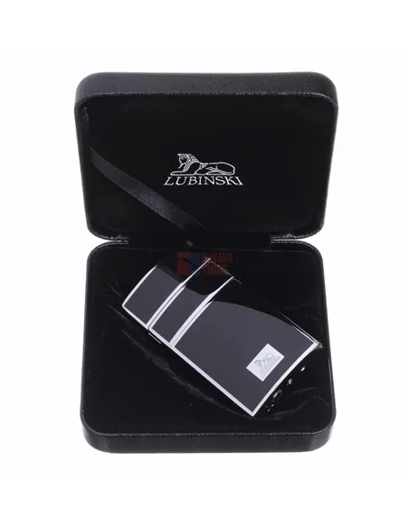 Зажигалка Lubinski "Мантуя" турбо, черная