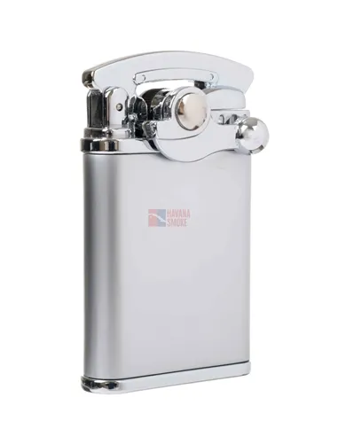 Зажигалка Lubinski "Палермо" кремневая турбо, двойное пламя, хром