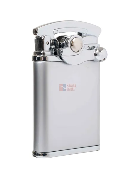 Зажигалка Lubinski "Палермо" кремневая турбо, двойное пламя, хром