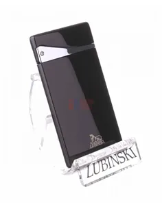 Зажигалка Lubinski "Флоренция", плоская, турбо, черная