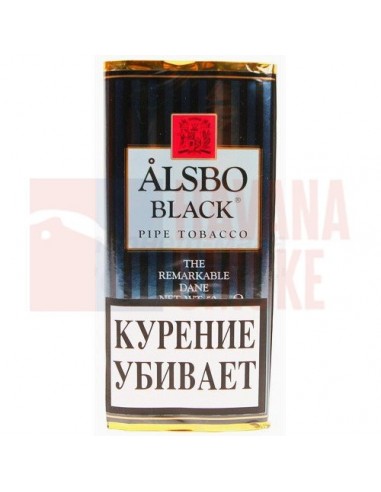 Табак трубочный Alsbo Black - купить в интернет-магазине Havana Smoke