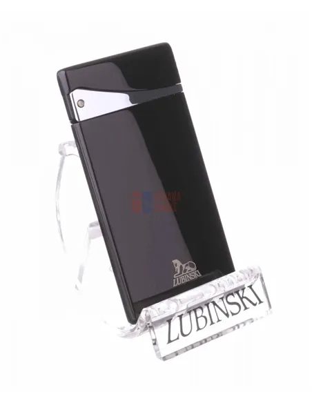 Зажигалка Lubinski "Флоренция", плоская, турбо, черная