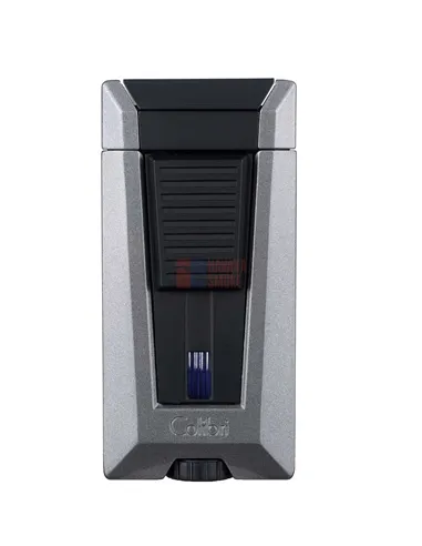 Зажигалка сигарная Colibri Stealth (тройное пламя), серый металлик