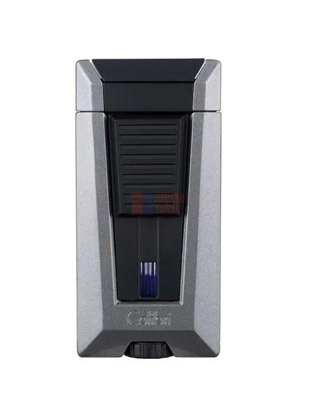Зажигалка сигарная Colibri Stealth (тройное пламя), серый металлик