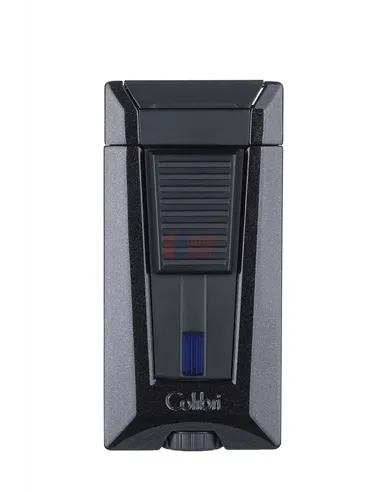 Зажигалка сигарная Colibri Stealth (тройное пламя), черный металлик