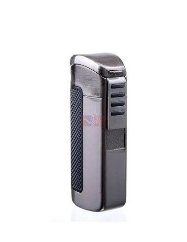 Зажигалка сигарная Passatore с пробойником, оружейная сталь
