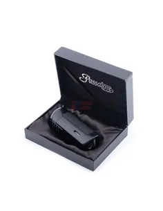 Зажигалка сигарная Passatore с пробойником, черная