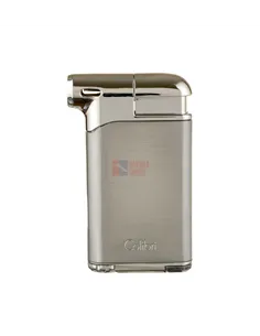 Зажигалка трубочная Colibri Pacific с тампером, хром