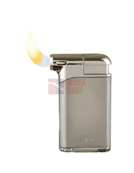 Зажигалка трубочная Colibri Pacific с тампером, хром