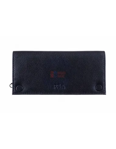 Кисет P&A для самокруток и 2 смесей, натуральная кожа, черный