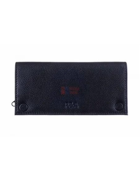 Кисет P&A для самокруток и 2 смесей, натуральная кожа, черный