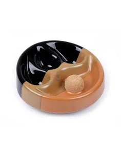 Пепельница Lubinski на 3 трубки, керамика (Италия) 520-012