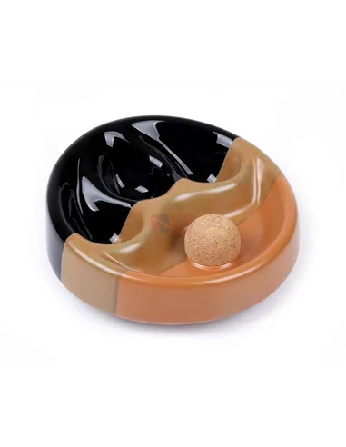 Пепельница Lubinski на 3 трубки, керамика (Италия) 520-012