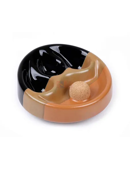 Пепельница Lubinski на 3 трубки, керамика (Италия) 520-012