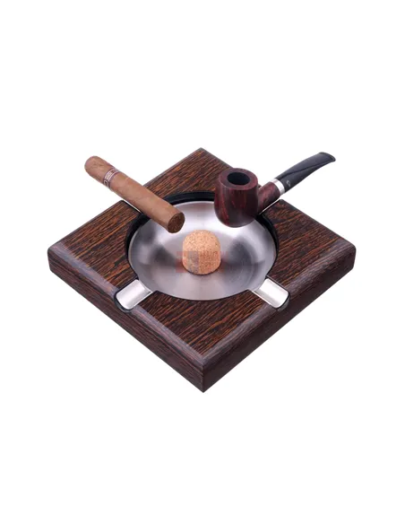 Пепельница Lubinski на 4 трубки или сигары, Железное дерево