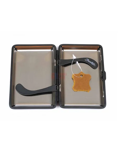 Портсигар Passatore на 14 сигарет, натуральная буйволиная кожа, Светло-коричневый